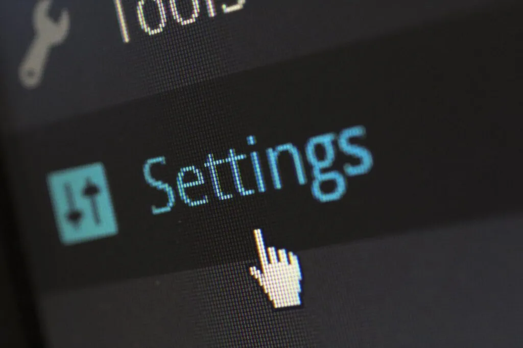 WordPress Web Development 11 settings android tab